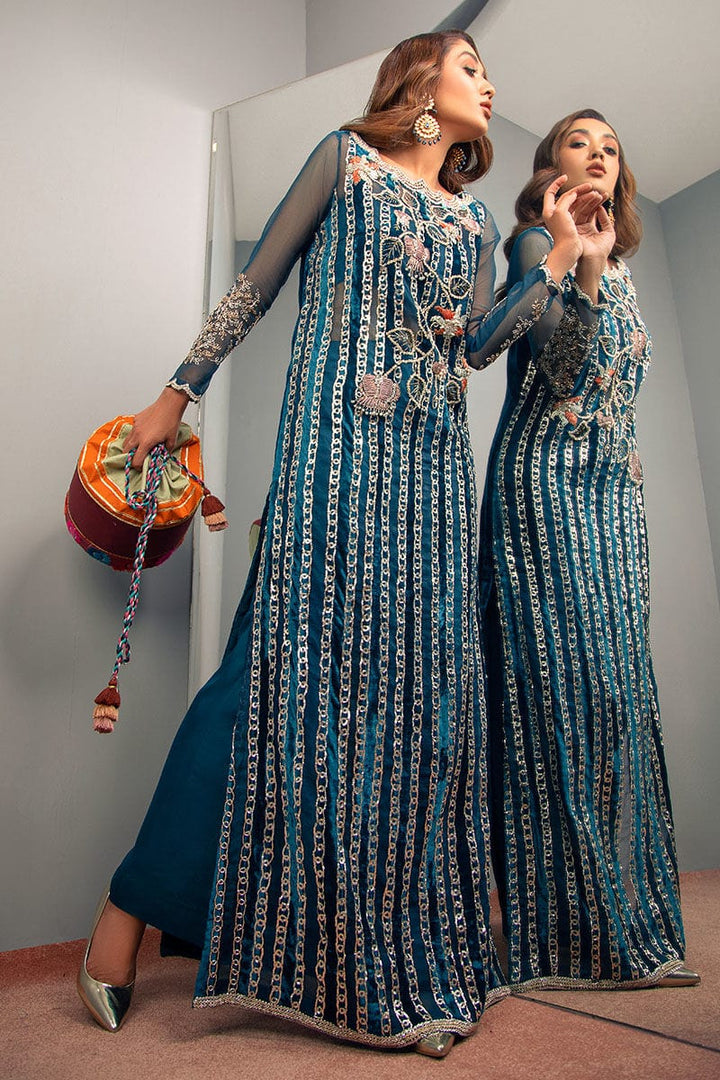 Nazor - Zeb & Zeeshan -  Velvet Suit - raniazara