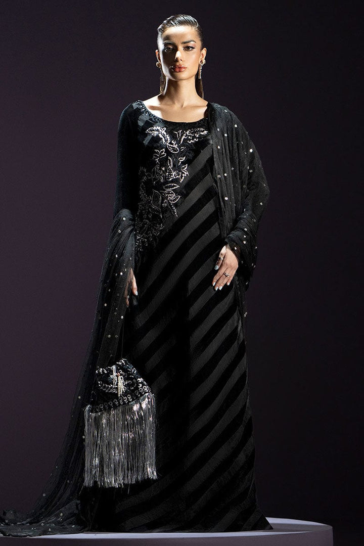 Noir - Zeb & Zeeshan -  Velvet Suit - raniazara