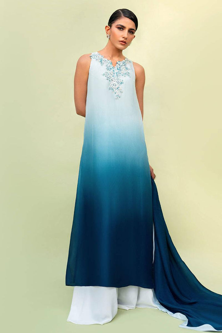 BLUE OMBRE - ZAINAB SALMAN - Casual Wear - raniazara