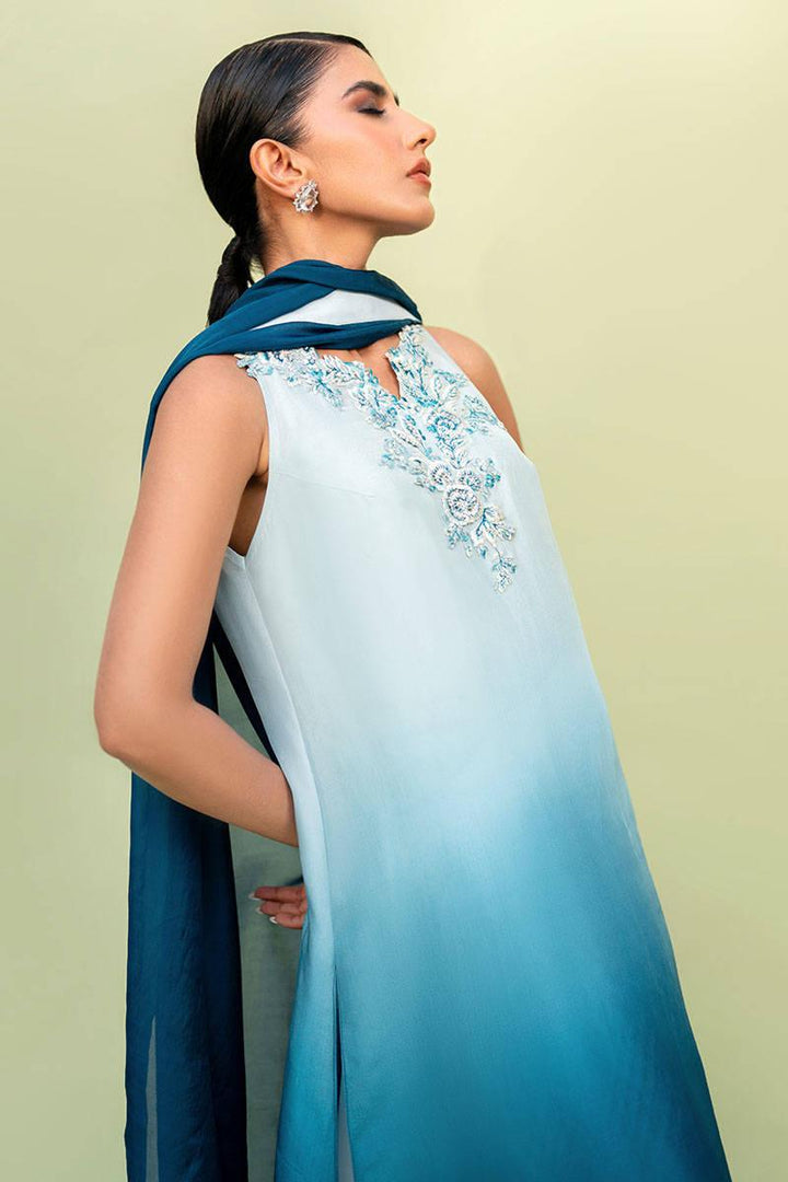 BLUE OMBRE - ZAINAB SALMAN - Casual Wear - raniazara
