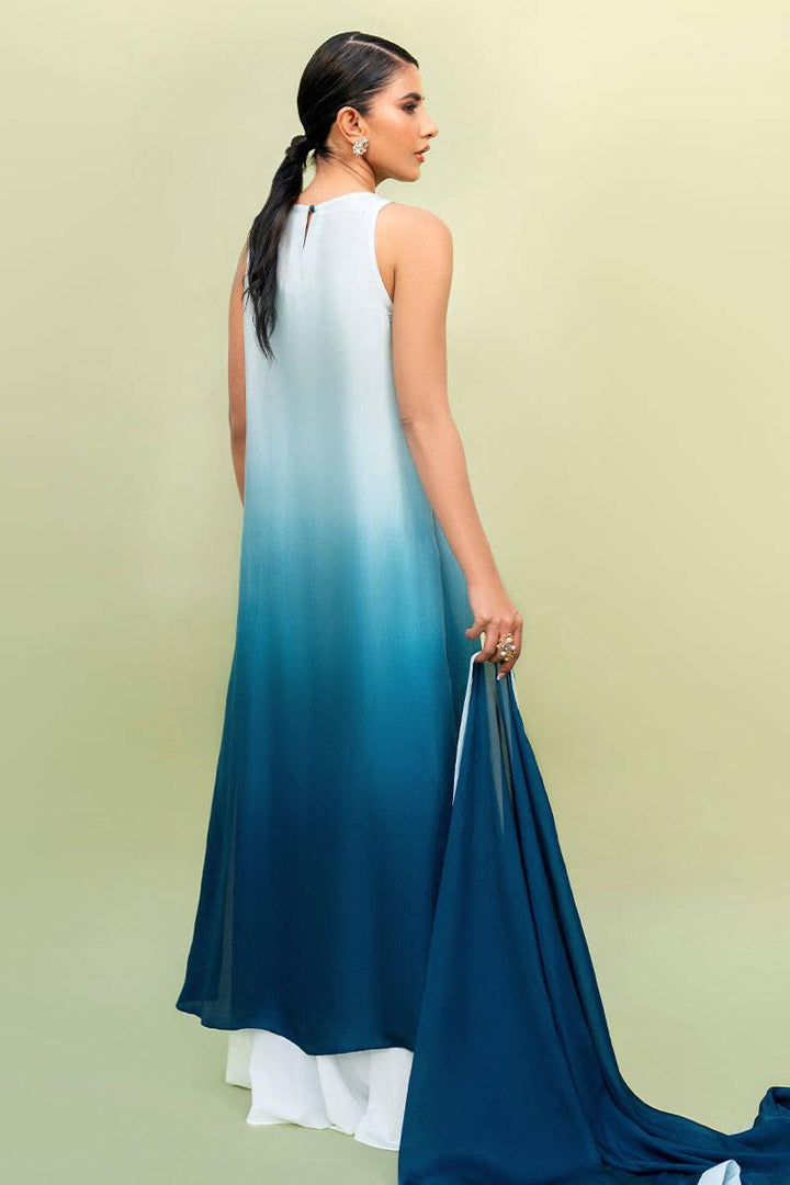 BLUE OMBRE - ZAINAB SALMAN - Casual Wear - raniazara