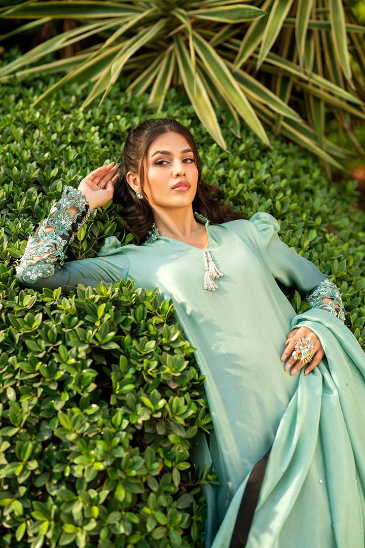 SAGE GREEN OMBRE - ZAINAB SALMAN - Casual Wear - raniazara