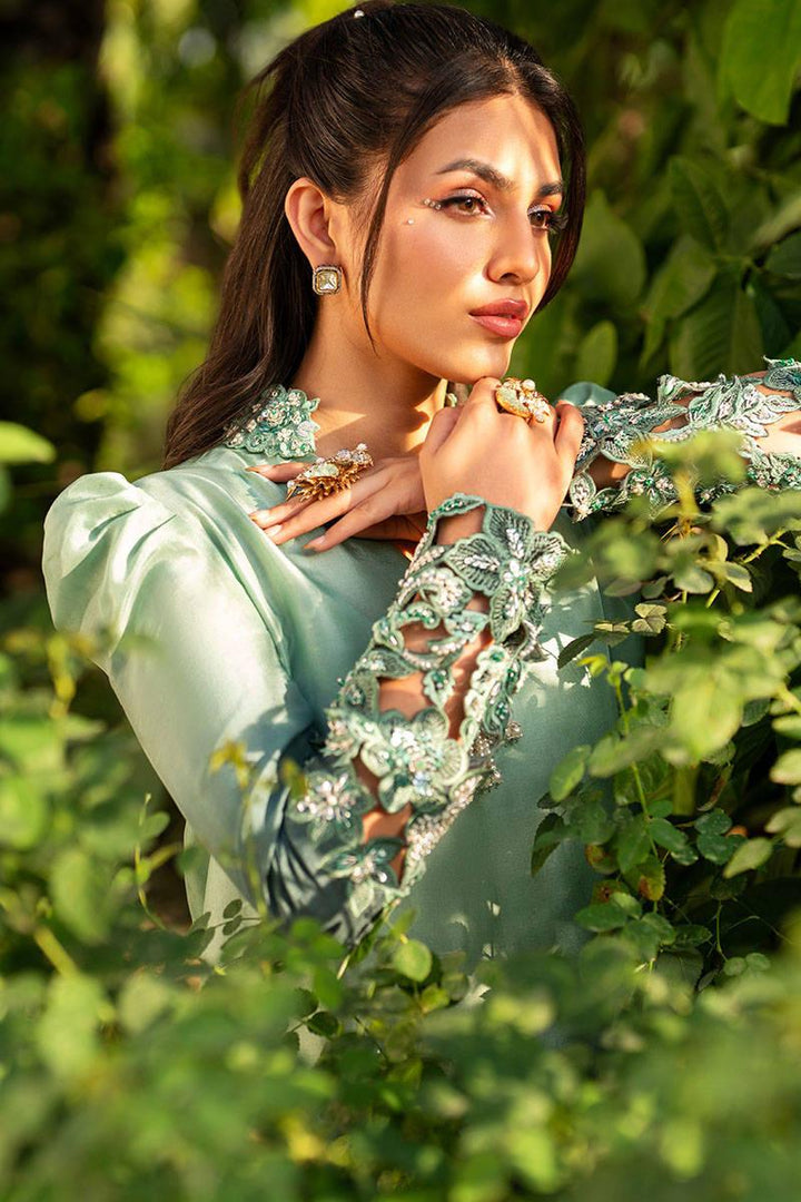 SAGE GREEN OMBRE - ZAINAB SALMAN - Casual Wear - raniazara