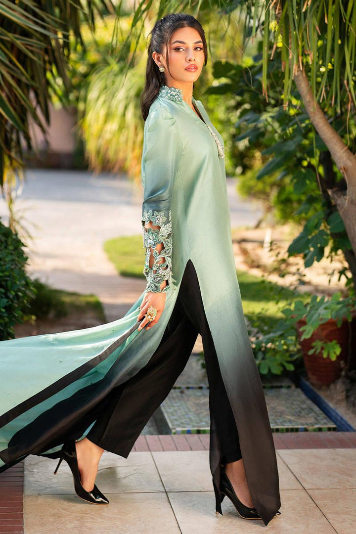 SAGE GREEN OMBRE - ZAINAB SALMAN - Casual Wear - raniazara