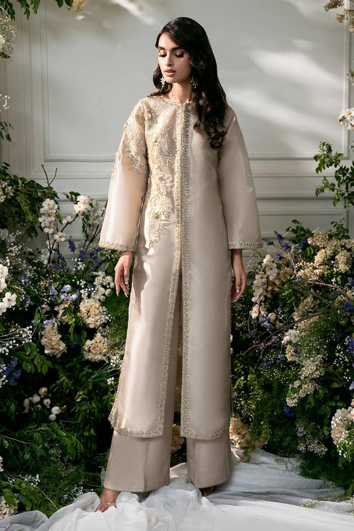 GOLD ROSE  -  Zainab Salman - Party Wear Dress - raniazara