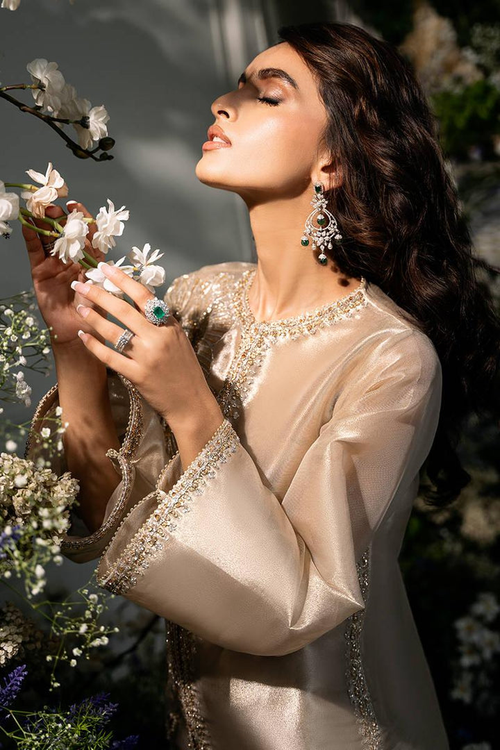 GOLD ROSE  -  Zainab Salman - Party Wear Dress - raniazara