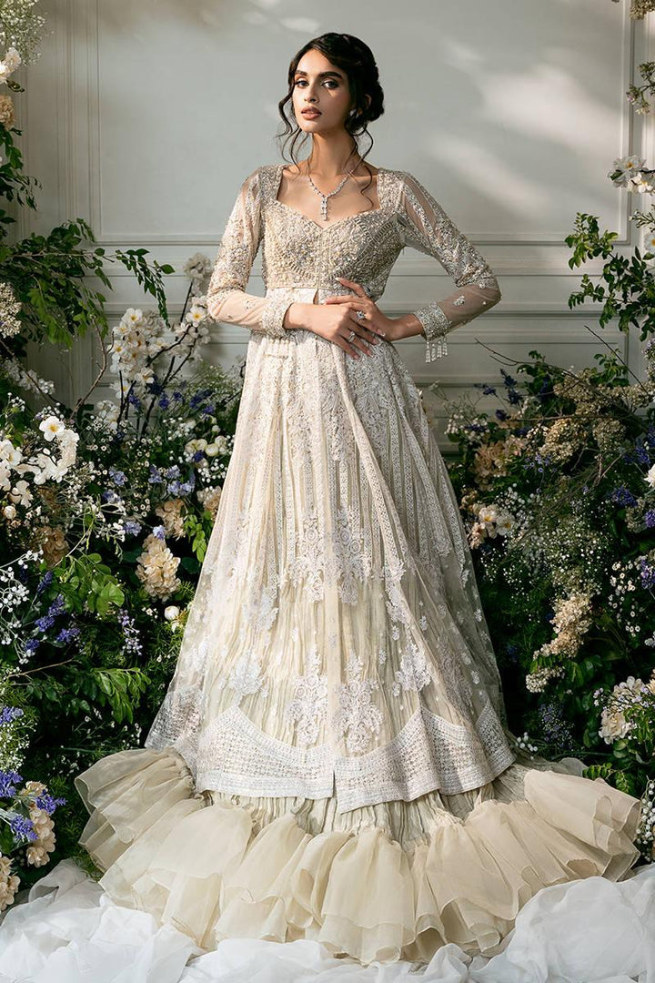 GREY RANIA -  Zainab Salman - Party Wear Dress - raniazara