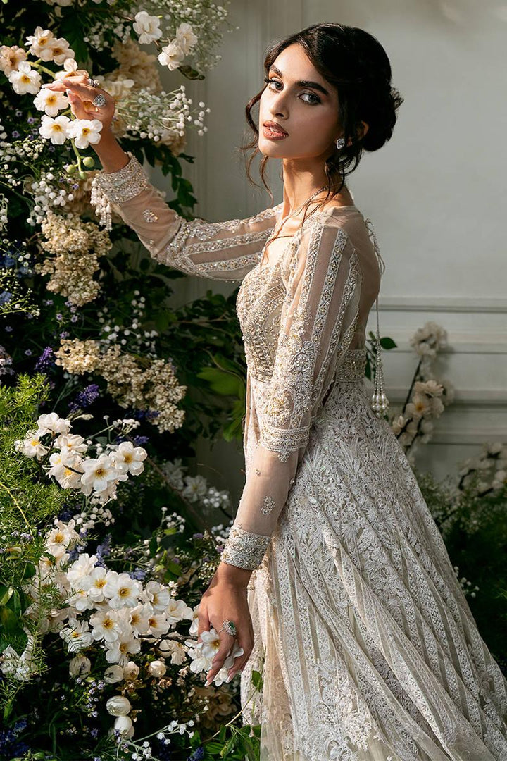 GREY RANIA -  Zainab Salman - Party Wear Dress - raniazara