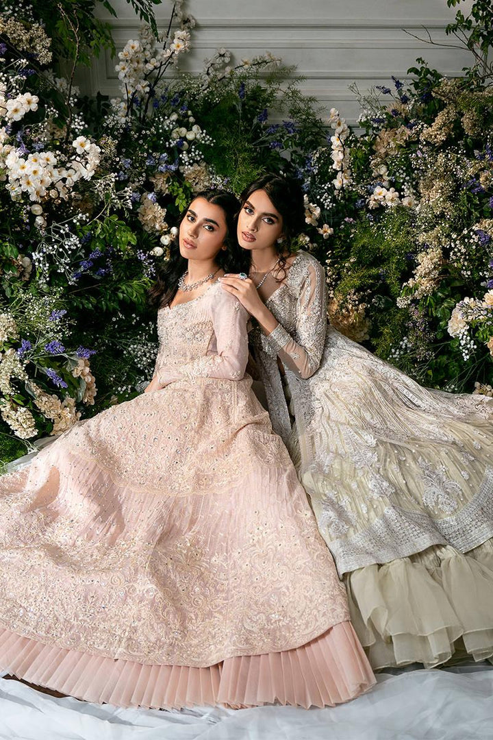 GREY RANIA -  Zainab Salman - Party Wear Dress - raniazara