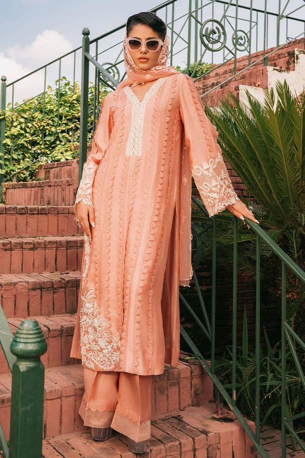 Peach Dandelion -  ZAINAB SALMAN - Casual Wear - raniazara