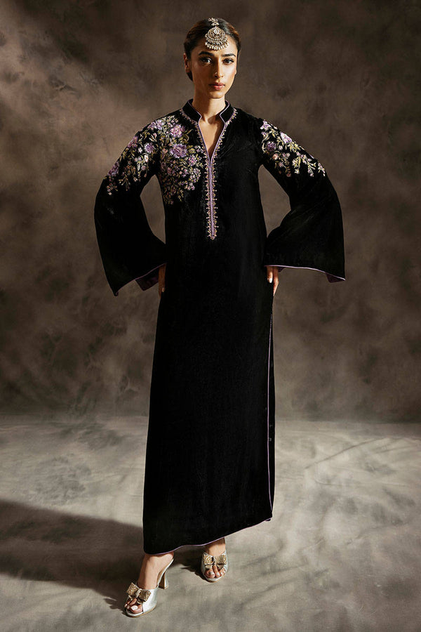 Starry Night - Zainab Salman - velvet Suit - raniazara