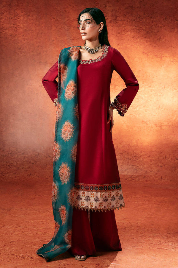 Deep Rose - Zainab Salman - Casual Wear - raniazara