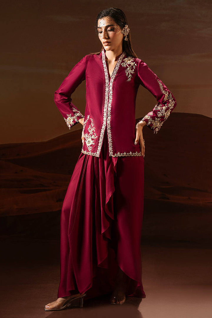 Boysenberry Jacket - Zainab Salman - Casual Wear - raniazara