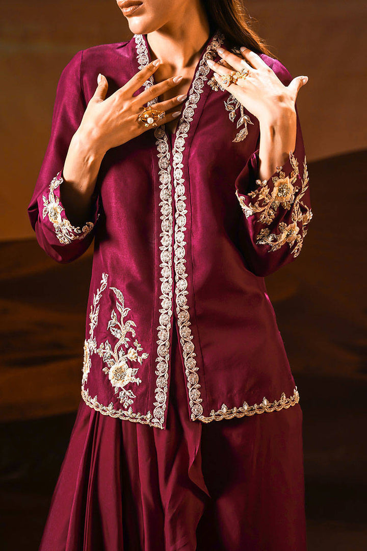 Boysenberry Jacket - Zainab Salman - Casual Wear - raniazara