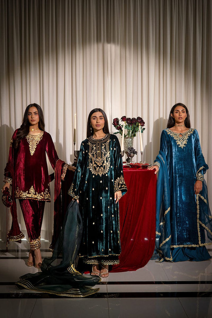 Blair - Ansab Jahangir - Velvet Suit - raniazara