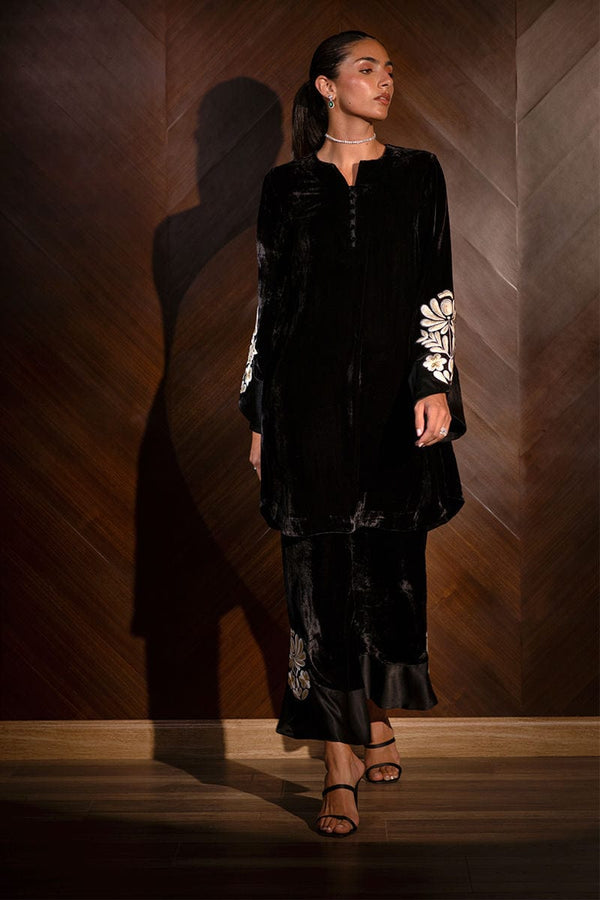 Audrey - Ansab Jahangir - Velvet Suit - raniazara