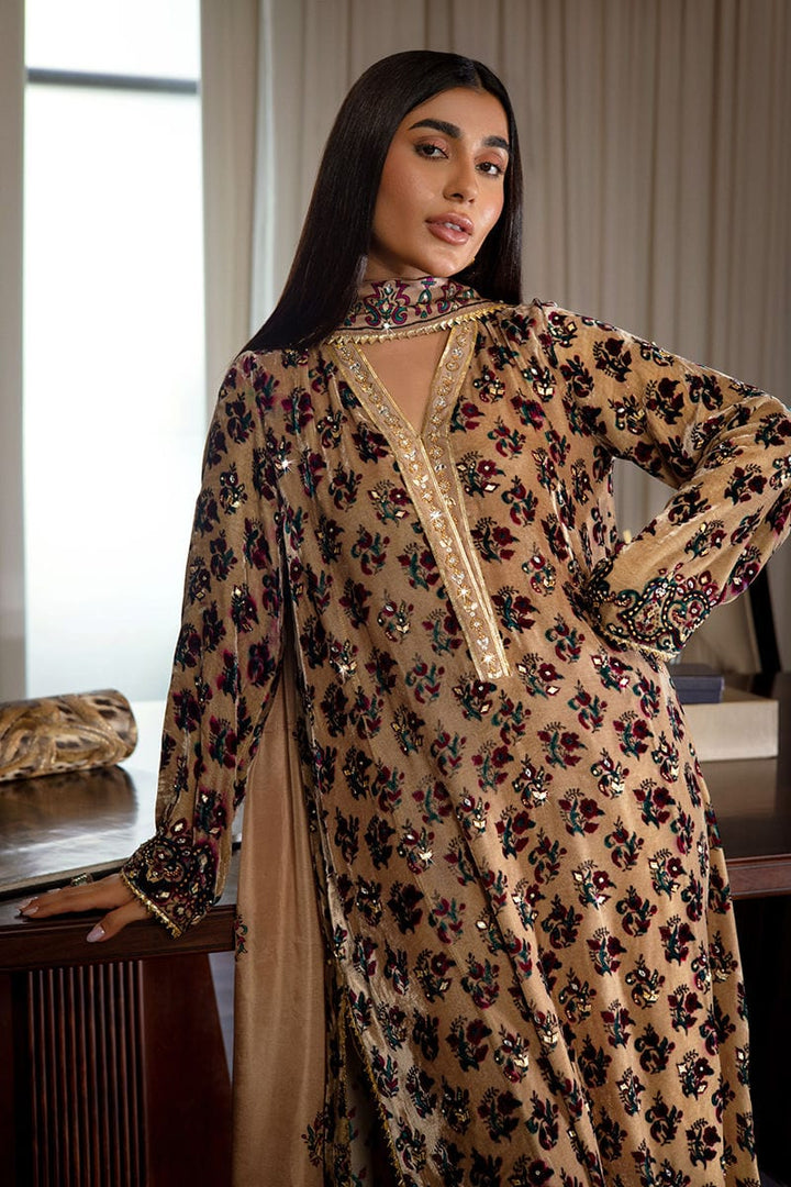 Lauren - Ansab Jahangir - Velvet Suit - raniazara