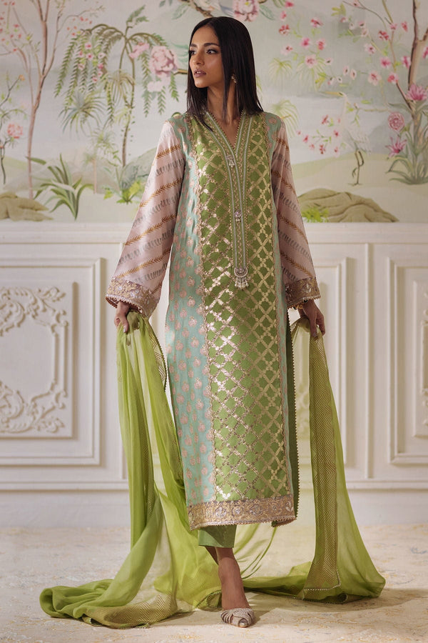Nishba (Shirt, Pants and Dupatta) - Annus Abrar
