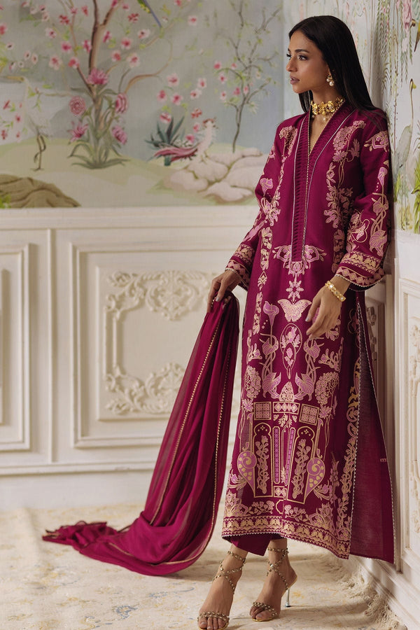 Renali (Shirt, Pants and Dupatta) - Annus Abrar