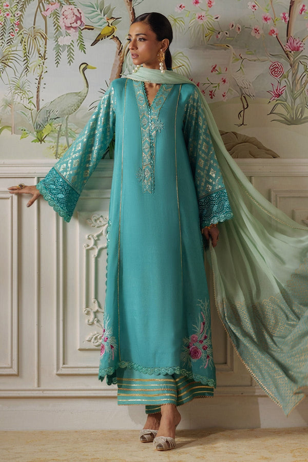 Reshaal (Shirt, Pants and Dupatta) - Annus Abrar