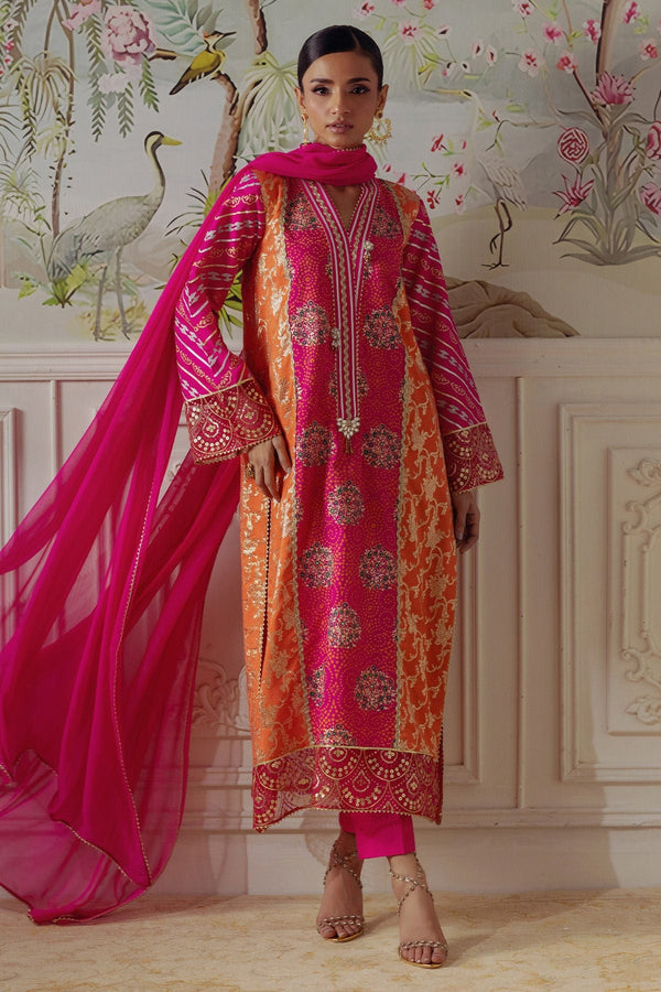 Rumniya (Shirt, Pants and Dupatta) - Annus Abrar