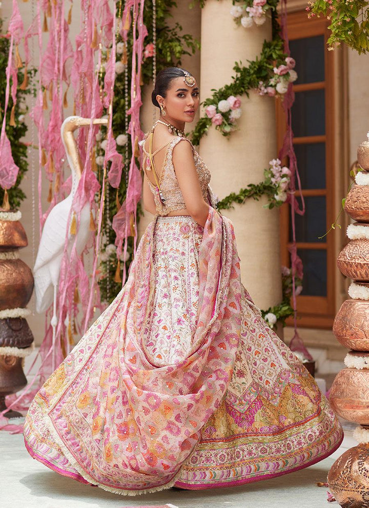 Rinesa Ivory Lehenga Choli - Farah Talib Aziz - Bridal - raniazara