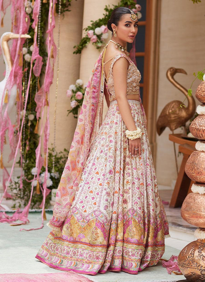 Rinesa Ivory Lehenga Choli - Farah Talib Aziz - Bridal - raniazara