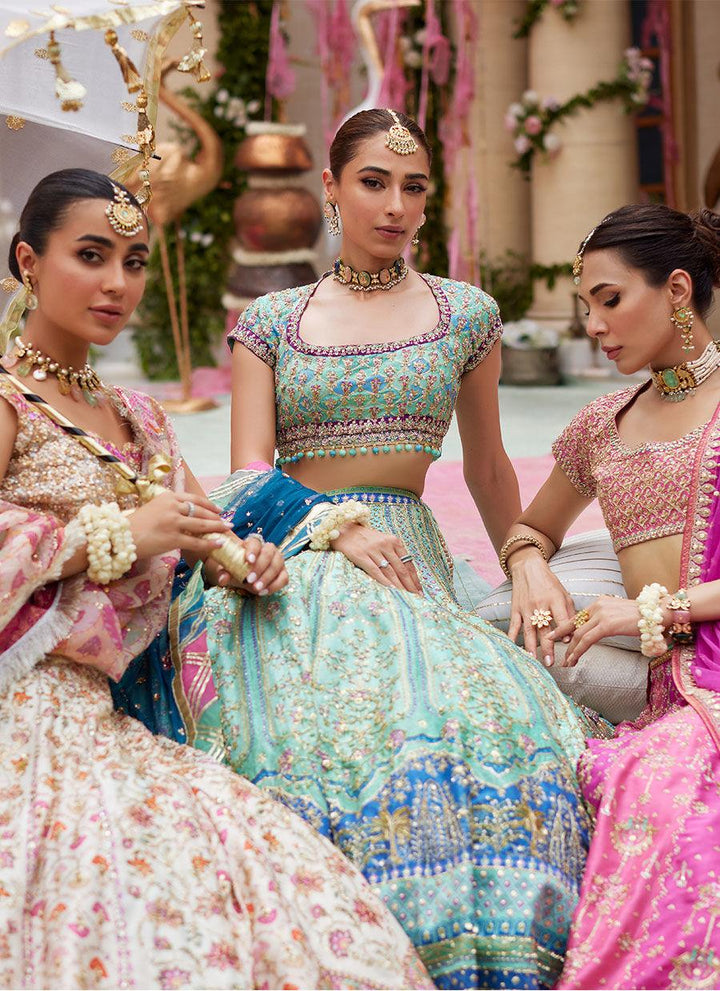 Rinesa Ivory Lehenga Choli - Farah Talib Aziz - Bridal - raniazara