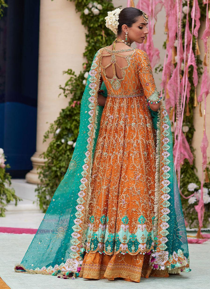 Zerya Rust Kalidaar - Farah Talib Aziz - Bridal - raniazara