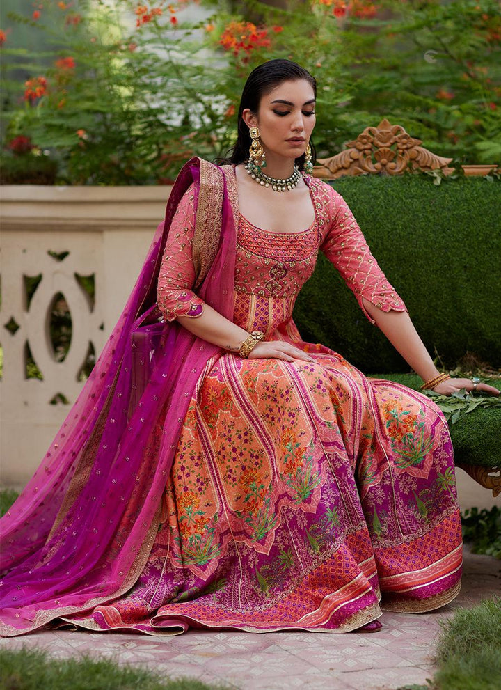 Noorie Kalidaar And Dupatta - Farah Talib Aziz - Pakistani Suits - Pret - raniazara