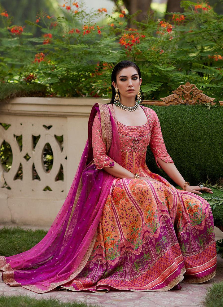 Noorie Kalidaar And Dupatta - Farah Talib Aziz - Pakistani Suits - Pret - raniazara