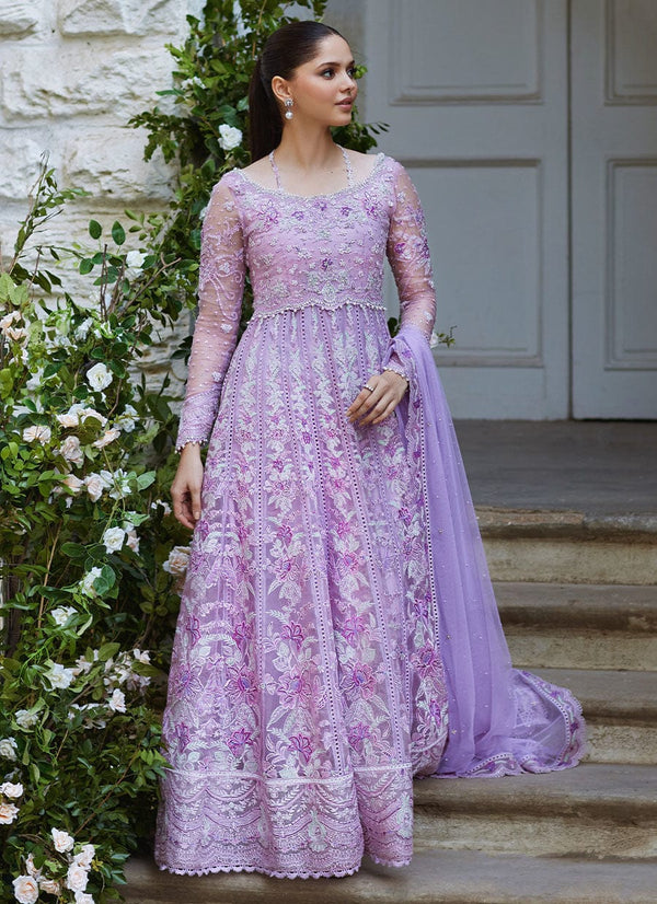 Shireena Lavender Kalidaar And Dupatta -   FARAH TALIB AZIZ