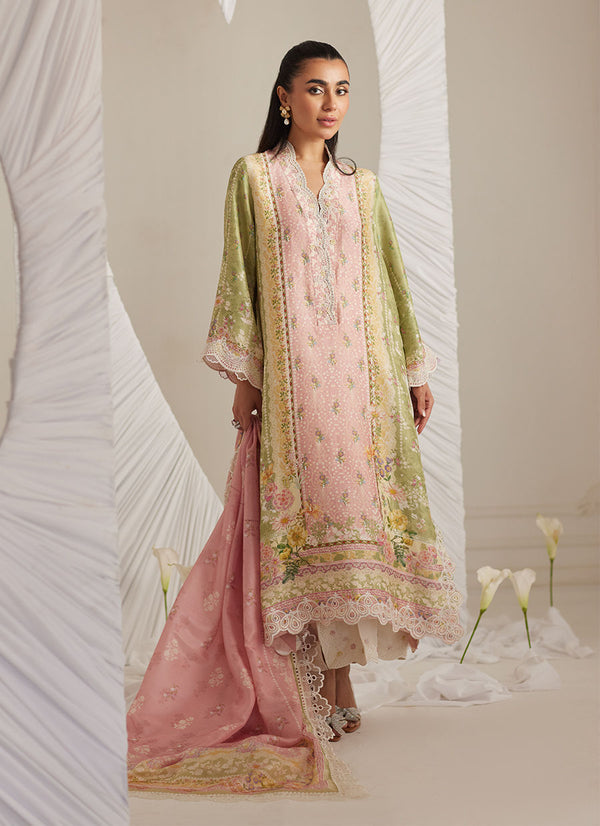 Rosalina Shirt and Dupatta - Farah Talib Aziz - Pret