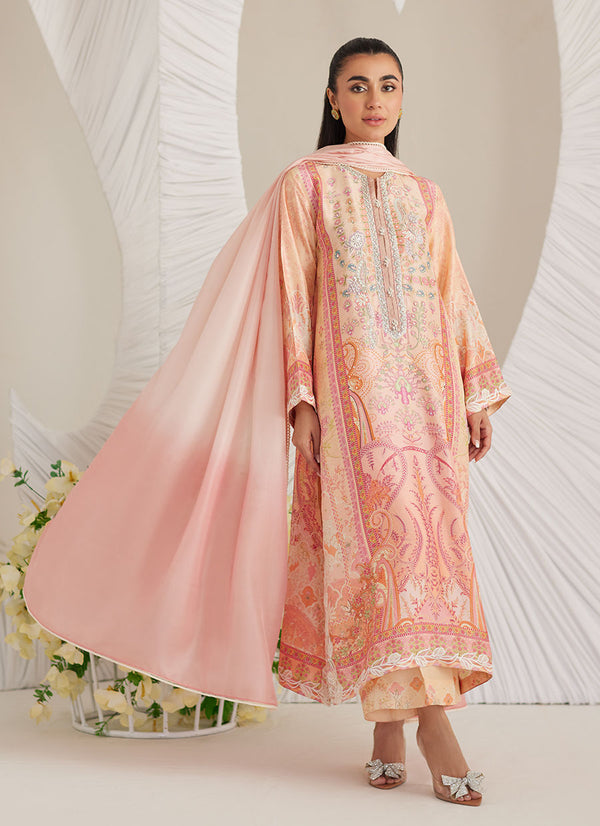 Nerissa Shirt and Dupatta - Farah Talib Aziz - Pret
