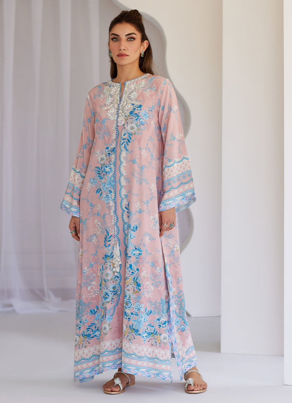 Petal Pink Kaftan - FARAH TALIB AZIZ