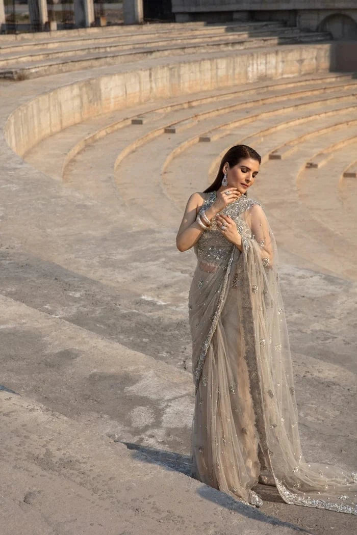 SC-002 - Ayesha Shoaib Malik - Saree - raniazara