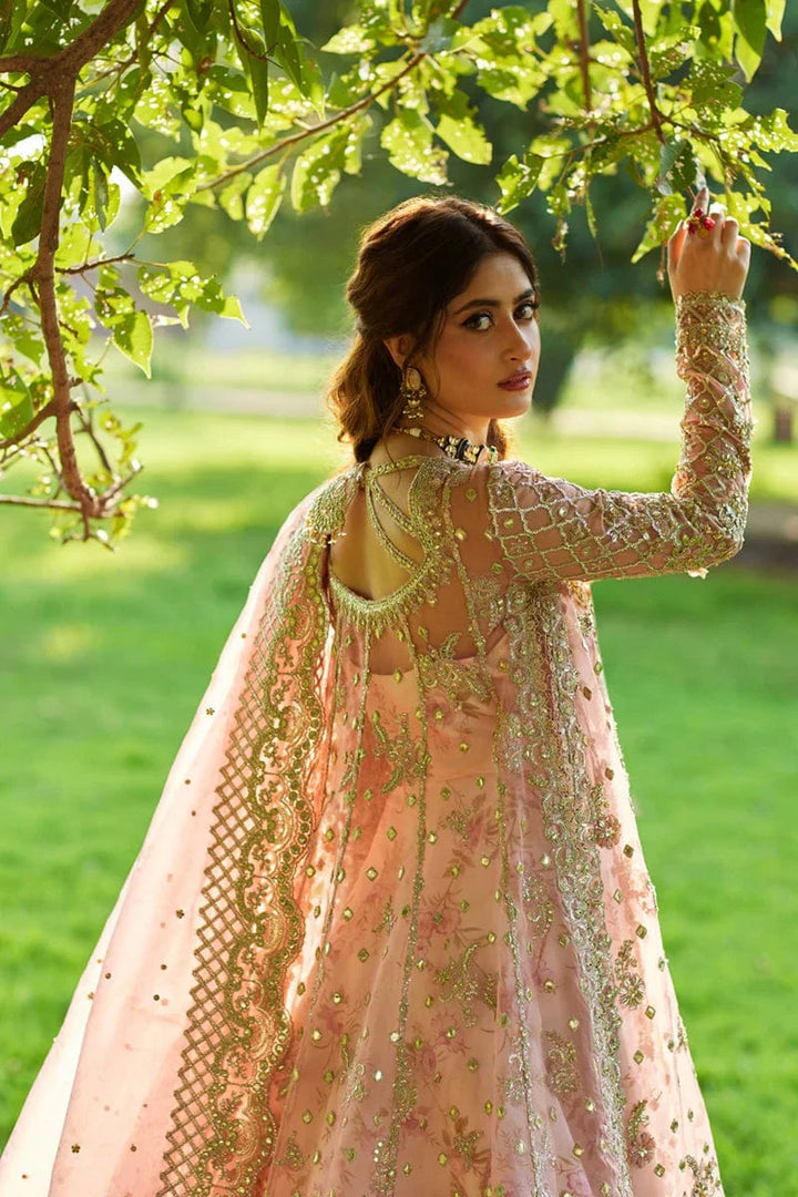 Saira SH-08 - Qalamkar - Asain Formal Wear - rania zara studio