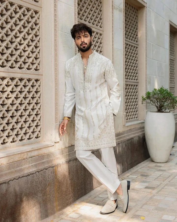 Bishr - Faiza Saqlain - mens shalwar kameez - raniazara