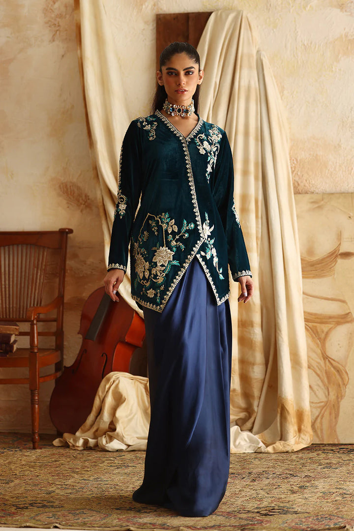 Kai - Nadia Farooqui - Velvet Dress - raniazara