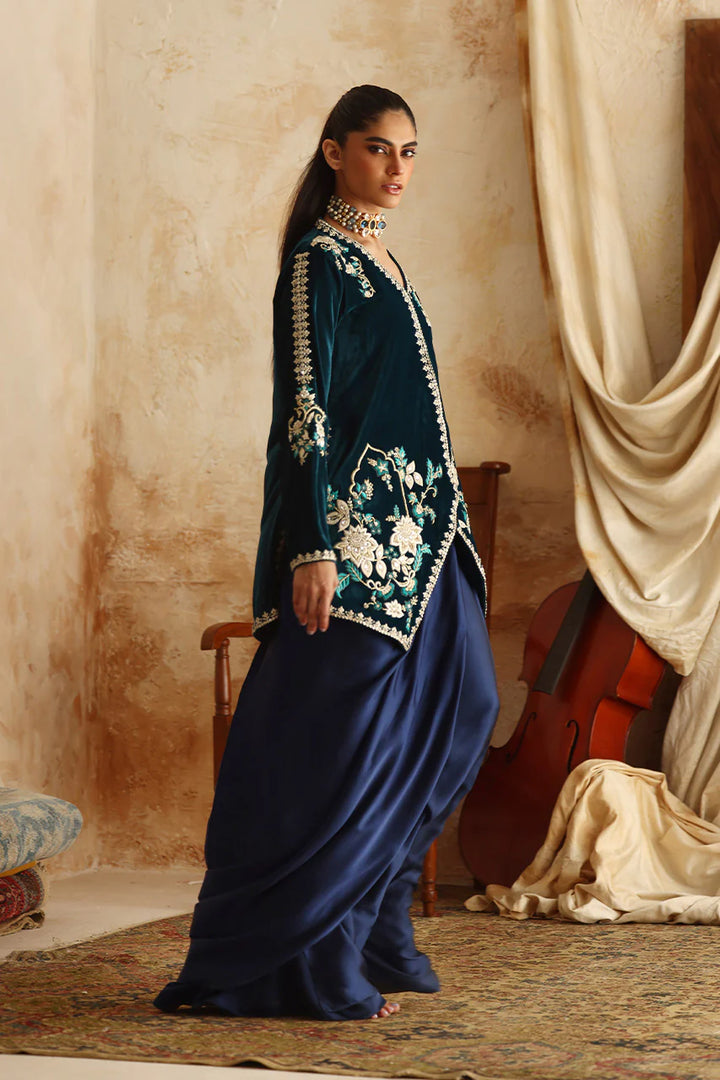 Kai - Nadia Farooqui - Velvet Dress - raniazara