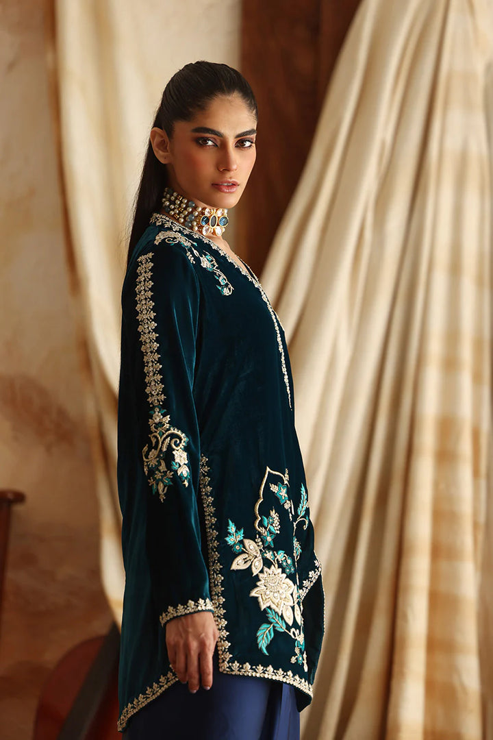 Kai - Nadia Farooqui - Velvet Dress - raniazara