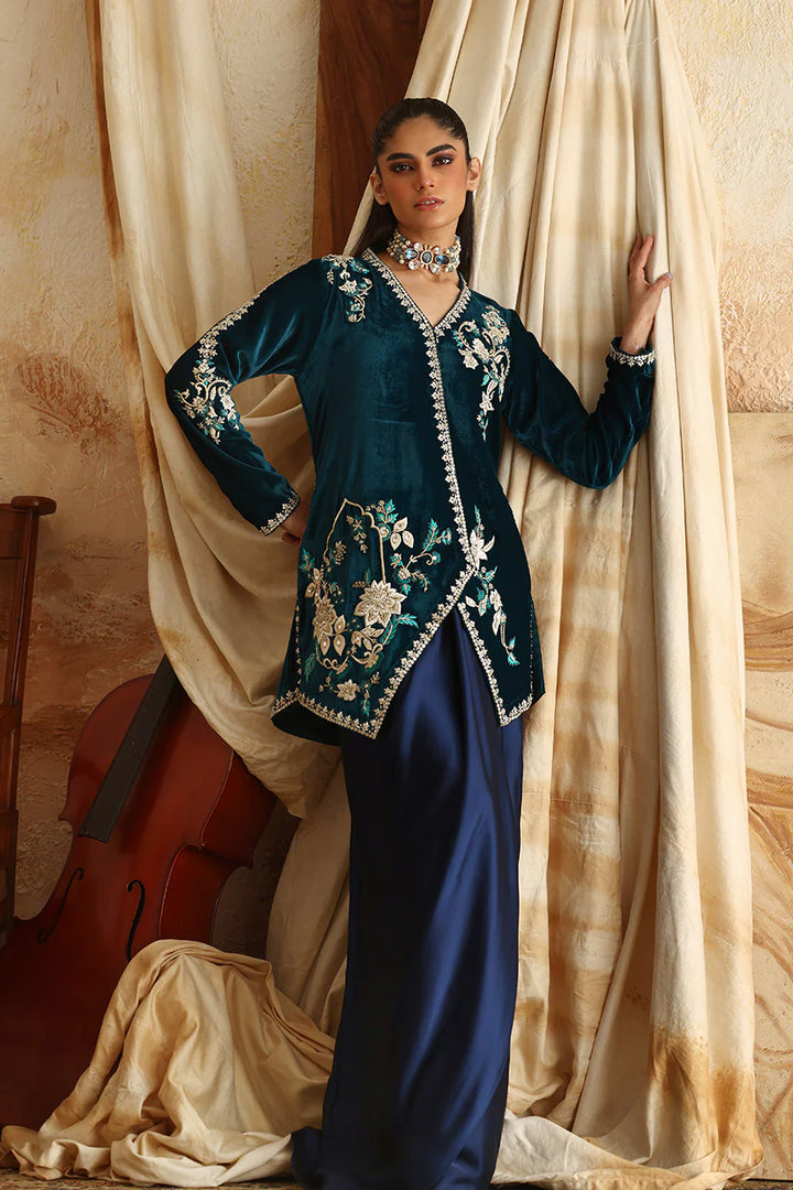 Kai - Nadia Farooqui - Velvet Dress - raniazara