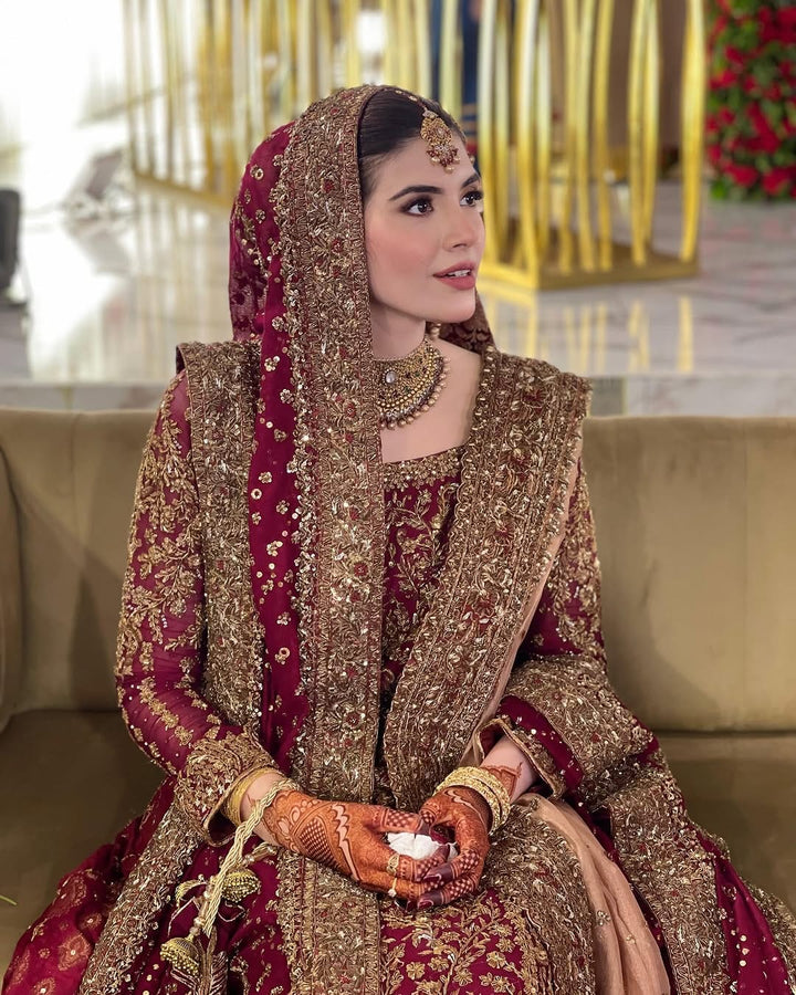 Ameera  - Shakeelz By Zeeshan And Danish - Bridal Lehenga - raniazaara