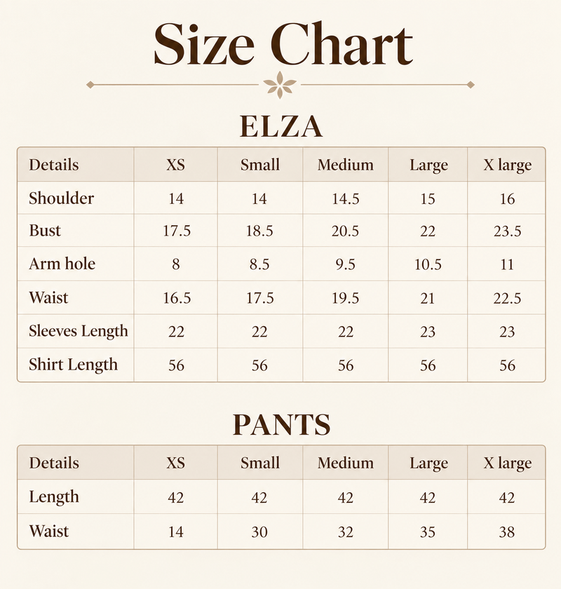 Size Guide
