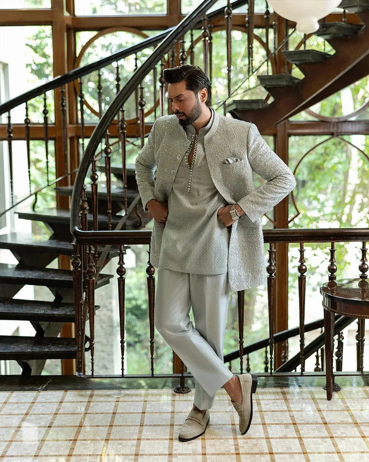 Wayez - Faiza Saqlain - mens shalwar kameez- raniazara