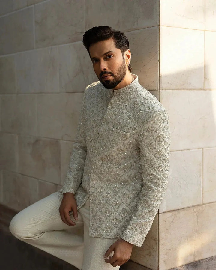 Burq - Faiza Saqlain - mens shalwar kameez - raniazara