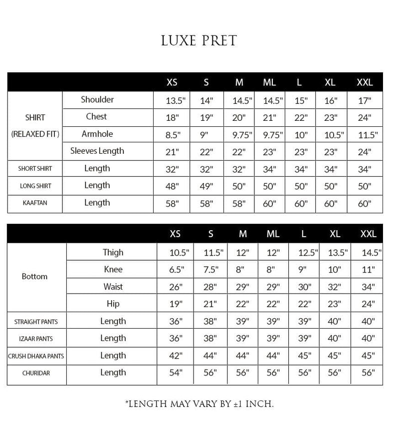 Size Guide