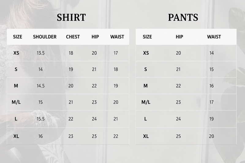 Size Guide