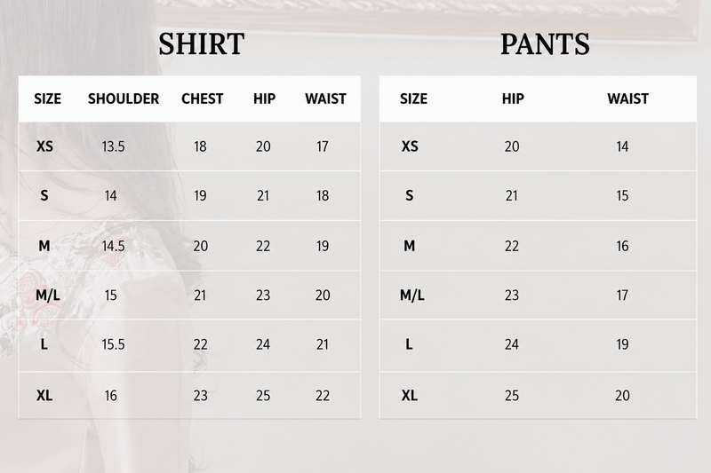 Size Guide