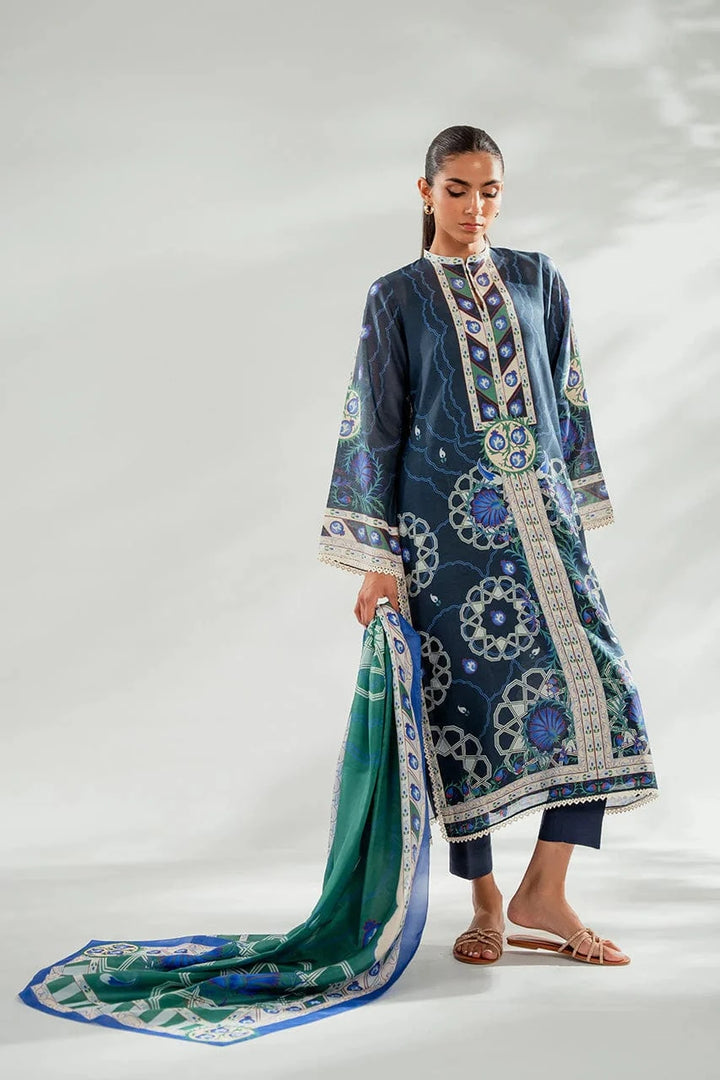 Samaya (B) - Sania Maskatiya - Casual Suit - Pret - raniazara